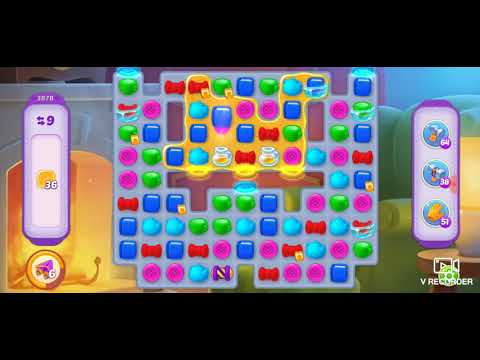 Homescapes 3878  fail level stream - with "June - Bobby Richards" sound/Phono #stayhomescapes