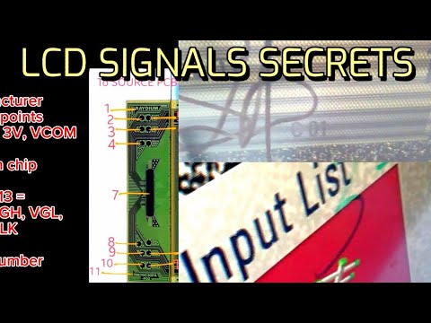SECRETS to FIX LCD TV PANEL GATE SIGNALS #ledtvpanelrepair #electronics #techtips