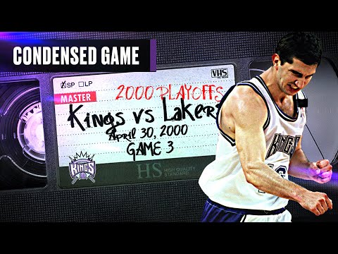 Webber and Peja Keep Kings Alive in 2000 Playoffs | 4.30.2000