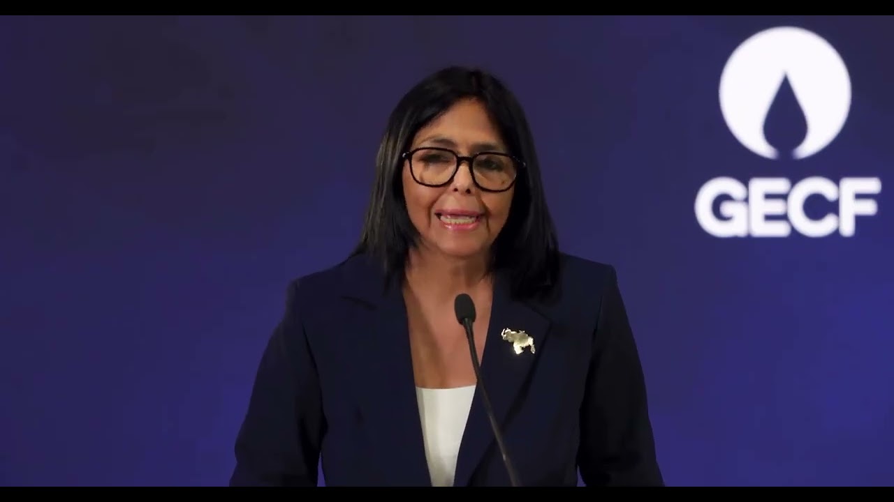 Intervención de Delcy Rodríguez en la VIII Cumbre del Foro de Países Exportadores de Gas
