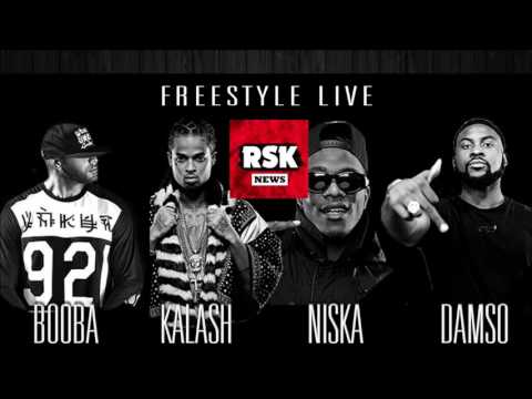 Freestyle OKLM - Booba x Niska x Kalash x Damso (2016)