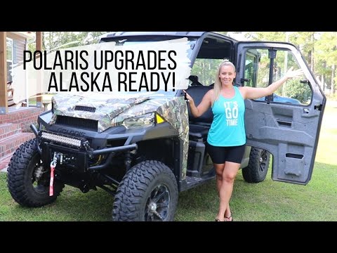 Polaris Ranger Upgrades! \ud83d\udd27 || Snow Plow + Winch & Heater || Alaska Ready!