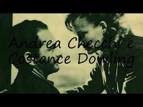 How to say Andrea Checchi e Costance Dowling in English?