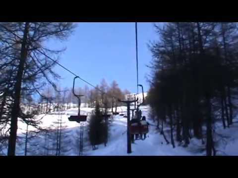 Risalita integrale seggiovia biposto Marchisio "Fregiusia-Plateau" a Bardonecchia