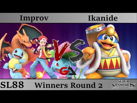 SmashLAN'D 88 - Winners Round 2: Improv (PT) vs Ikanide (DDD)
