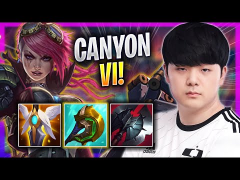 CANYON IS SO CRAZY WITH VI! - DK Canyon Plays Vi JUNGLE vs Viego! | Season 2023
