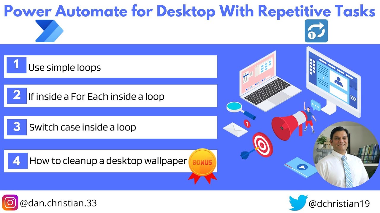 Power Automate for Desktop With Repetitive Tasks