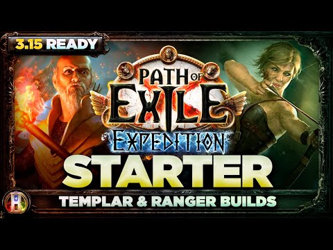 Path of Exile 3.15 - Ranger & Templar Starter Builds for Expedition League - Expedition PoE