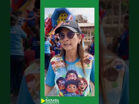 Prefeita Margareth promove dia de lazer para crianças de Barão de Melgaço