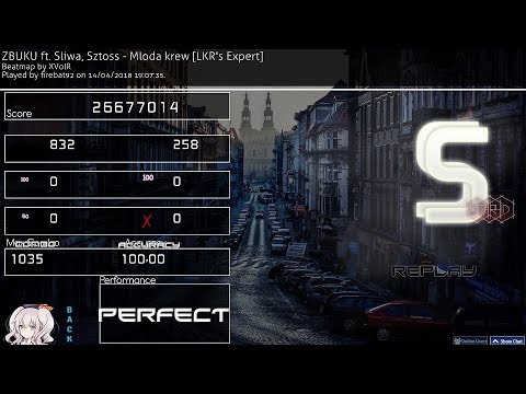 ReplayEdit | firebat92 | 9.79* | ZBUKU ft. Sliwa, Sztoss - Mloda krew [LKR's Expert] +HDDTHR
