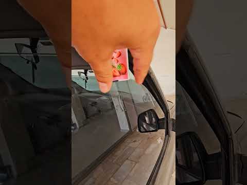 Arabanın camına sen neyaptın.#shorts