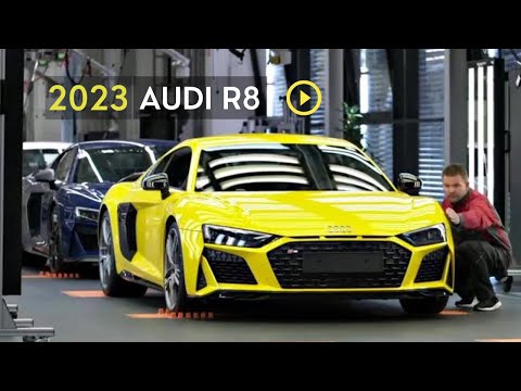 , title : '2023 Audi R8 V10 Production in Germany @SupercarBlondie'