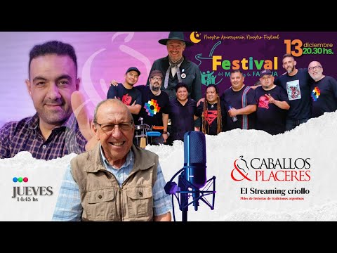 Streaming #CaballosyPlaceres 🇦🇷 Gustavo Rosales y Proyección Salamanca