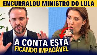 Dani Marques PRESSIONA e Ministro da Fazenda se Perde em DEBATE