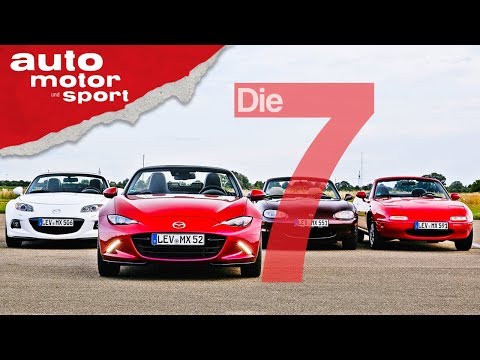 30 Jahre Mazda MX5: 7 Fakten, die jeder Roadster-Fan wissen sollte | auto motor und sport