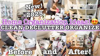 NEW ✨ DECLUTTER AND ORGANIZE WITH ME 2025 | SELLE DESHIRO MESSY HOUSE CLEANING MOTIVATION