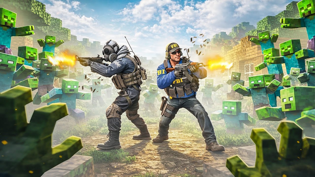 1000 ЗОМБИ против 2 СПЕЦНАЗОВЦЕВ В CS в VR!!!