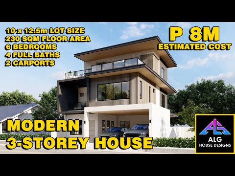 Think Your Lot Is Too Small This 6 Bedroom 3 Storey Home Proves Otherwise ₱8M (2026) | ALG Designs