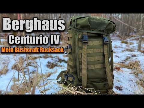 Berghaus Centurio IV | My bushcraft & outdoor backpack | German | Gear