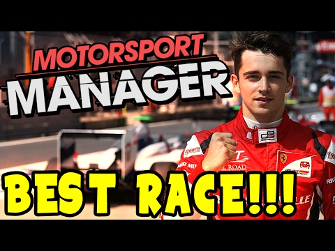 BEST RACE! CAREER SAVING DRIVE! CHARLES LECLERC! - Motorsport Manager PC F1 Mod Part 31