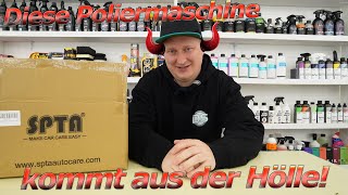 Diese Poliermaschine kommt DIREKT AUS DER HÖLLE! 130€ Akku-Poliermaschine im Test + Rezension