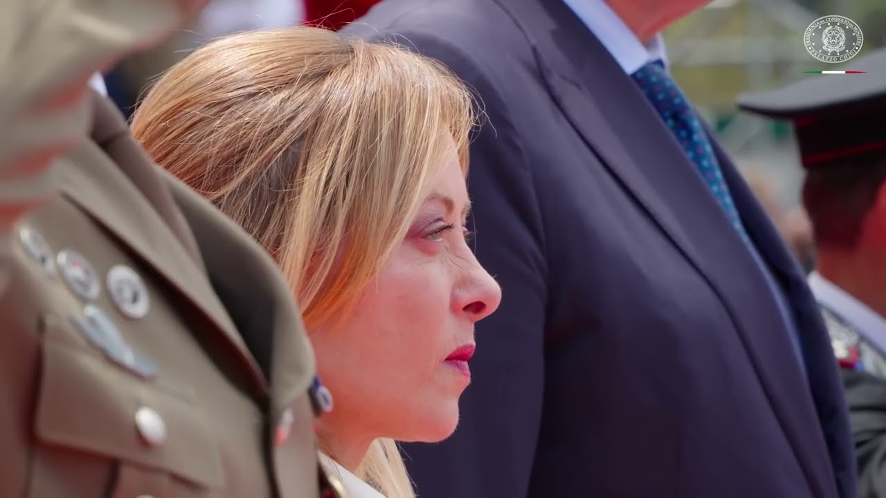 GIORGIA MELONI PARTECIPA ALLE CELEBRAZIONI PER IL 212° ANNIVERSARIO DELL'ARMA DEI CARABINIERI