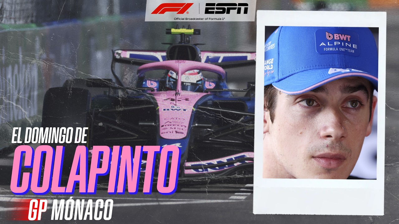 ¡EL DOMINGO DE COLAPINTO FUE NEGATIVO Y TERMINÓ CON PENALIZACIÓN EN EL GP DE MÓNACO!