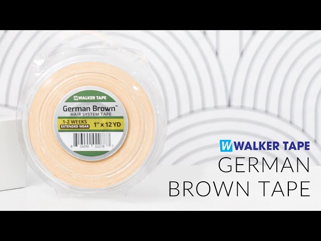 شريط لاصق بني ألماني  German Brown - 1" X 36 Yds, Roll