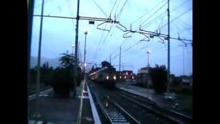 preview picture of video 'E656.489 + E402.123 (guasta) in partenza con l' ICN 1956 Palermo Centrale/Siracusa - Roma Termini'