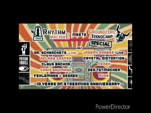 Cedex @ Rhythm Machine meetz Groundzero Teknocamp - 10 Years of Streaming 08.10.2022'