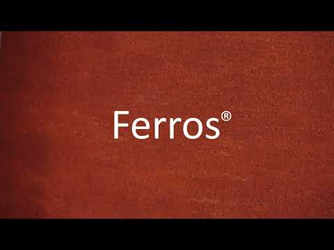 Ferros® - An Oxidized Metal Wall Finish