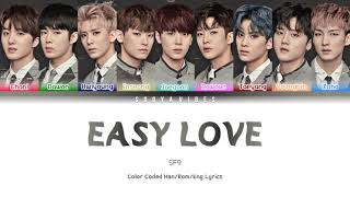 SF9 – Easy Love (쉽다) Lyrics (Color Coded Lyrics Han/Rom/Eng)