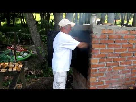 Wędzenie karpia w Hutkach (Krasnobród - Roztocze Środkowe)