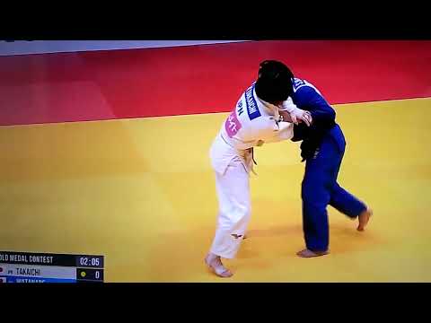 [Judo] Takaichi Miku (JPN) vs Watanabe Seiko (JPN) Final 63kg GS Tokyo 2022