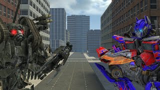 Transformers part 1 (Optimus vs Brawl)