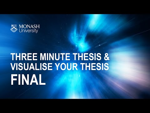 Monash University 2022 3MT + VYT Final