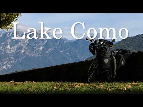 Bike touring Lake Como from Milan, Italy