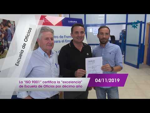 La “ISO 9001” certifica la “excelencia” de Escuela de Oficios por décimo año