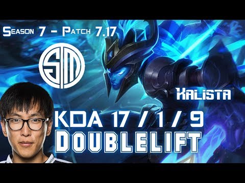TSM Doublelift KALISTA vs VARUS ADC - Patch 7.17 NA Ranked