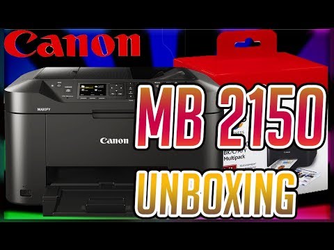 מדפסת  &rlm;הזרקת דיו  &rlm;משולבת Canon Maxify Mb2150 קנון תמונה 3