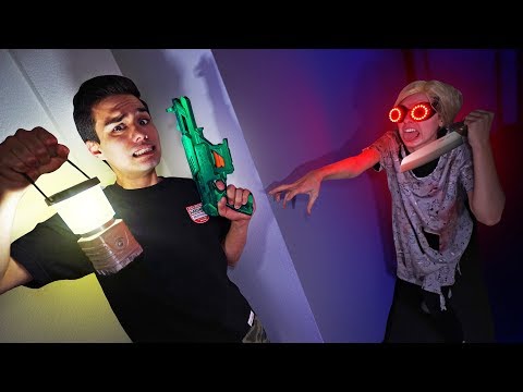 NERF Don't Get Caught by Granny Challenge! Video