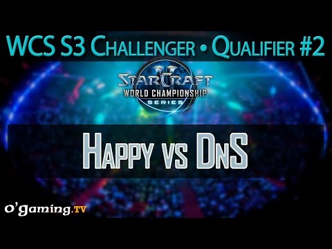 Happy vs DnS - WCS 2015 Season 3 - EU Challenger Qualifier #2