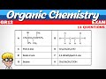 Exam Organic Chemistry Grade 12