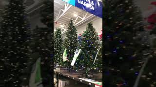 Lowes Christmas tree & Christmas decorations 2022