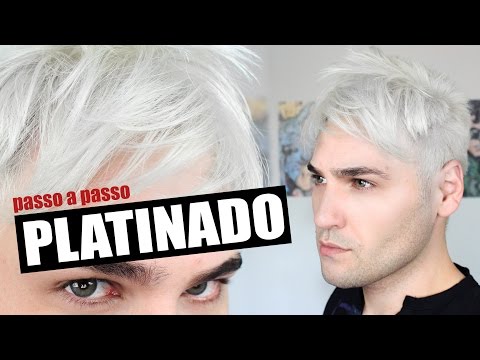 TUTORIAL CABELO PLATINADO EM CASA | Como platinar em casa | nevou?