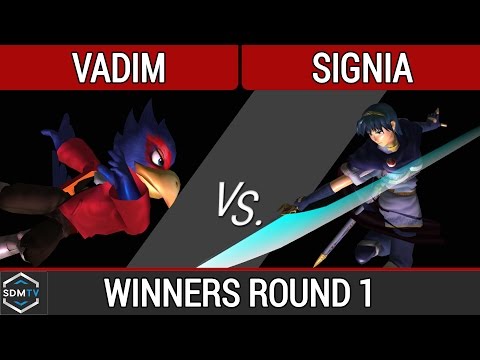 SDSU Biweekly 56 - Vadim (Falco) vs. Signia (Marth) - SSBM WR1 - Smash Melee