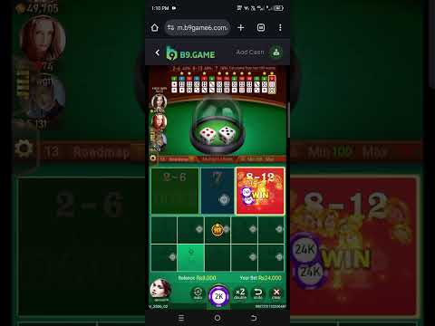 B9 game big winning 200k to 654k🤑