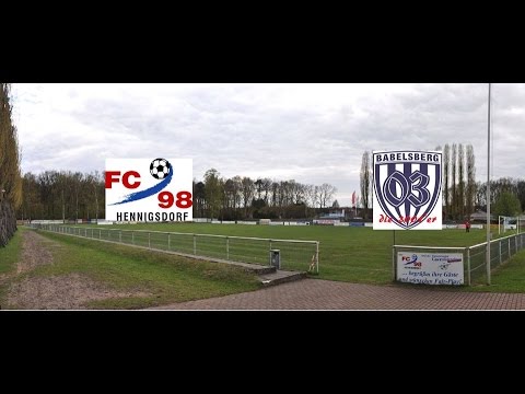 22. Spieltag der 2001'er - gegen die U15 vom FC 98 Hennigsdorf (auswärts)