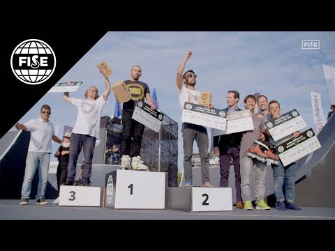 Highlight - FIRS ROLLER freestyle park world cup -  FISE budapest 2017