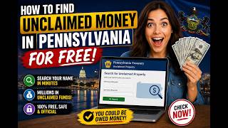 How to find unclaimed money in Pennsylvania for free